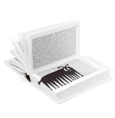 Закладка для книг «Сороконіжка» (чорний)