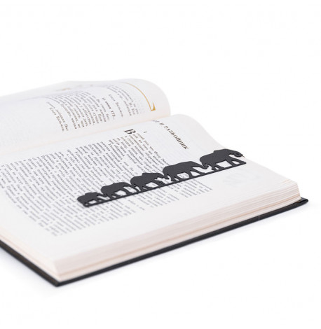 Закладка для книг «Стадо слонов»