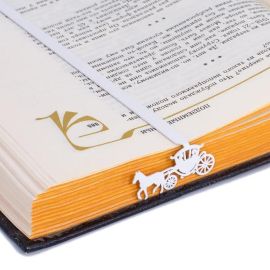 Закладка для книг «Свадебная карета»