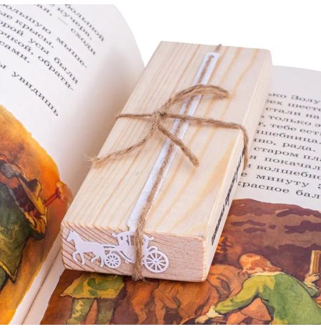 Закладка для книг «Весільна карета»