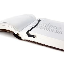 Закладка для книг «Такса з бантиком»