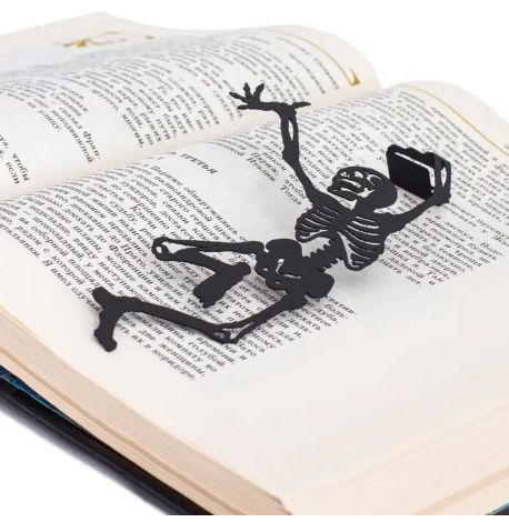 Закладка для книг «Танцюючий скелет»