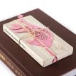 Закладка для книг «Танцующий пасхальный заяц» (розовый цвет)
