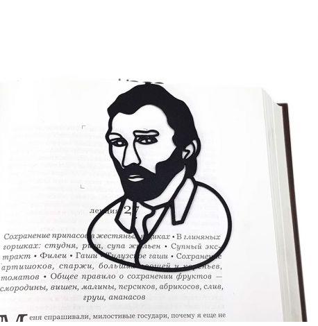 Закладка для книг «Ван Гог» (чорний)