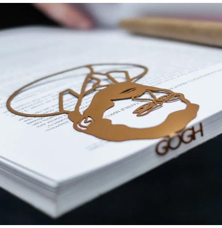 Закладка для книг «Ван Гог» (горчичный)