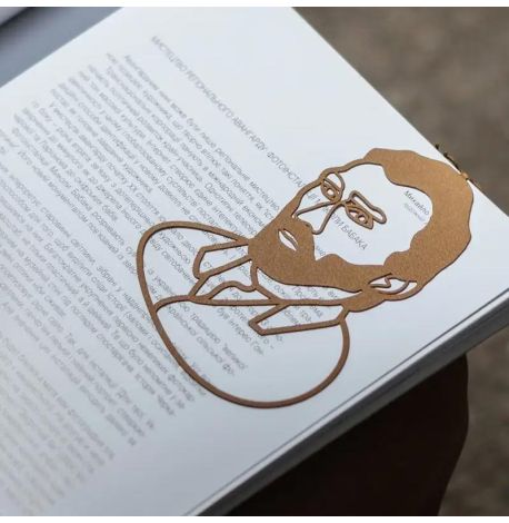 Закладка для книг «Ван Гог» (горчичный)