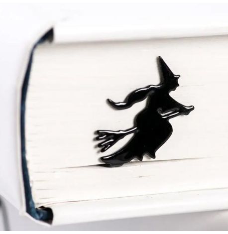 Закладка для книг «Відьма на мітлі»