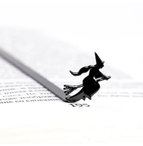 Закладка для книг «Відьма на мітлі»