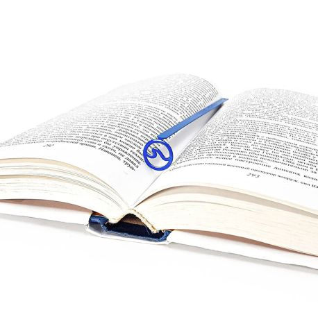Закладка для книг «Волна» (синяя)