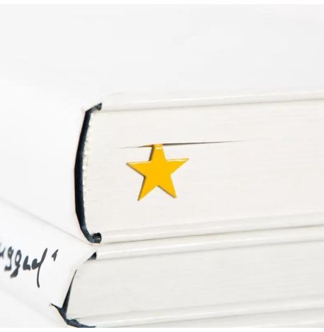 Закладка для книг «Жёлтая звезда»