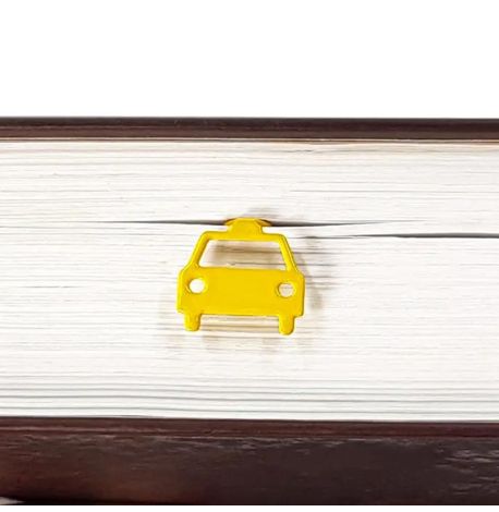 Закладка для книг «Жёлтое такси»
