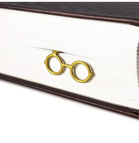 Закладка для книг «Золотые очки»