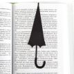 Закладка для книг «Парасолька-тростина» (чорна)