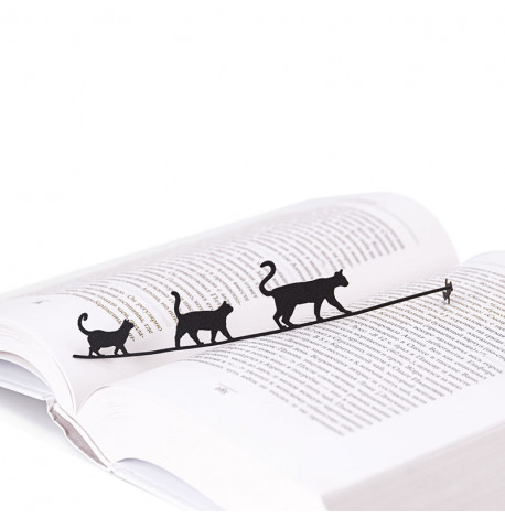 Закладка для книг «Коты на веревке»