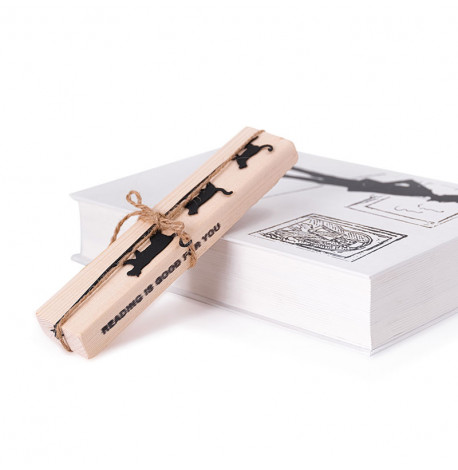 Закладка для книг «Коты на веревке»