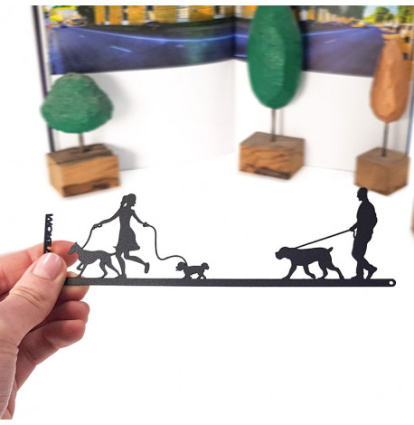 Закладка для книг «Прогулянка з улюбленцями»