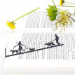 Закладка для книг «Прогулянка з улюбленцями»