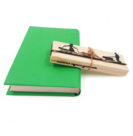 Закладка для книг «Прогулянка з улюбленцями»