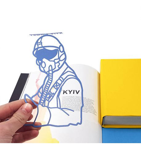 Закладка для книг «Призрак Киева»