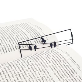 Закладка для книг «Птицы на проводах»