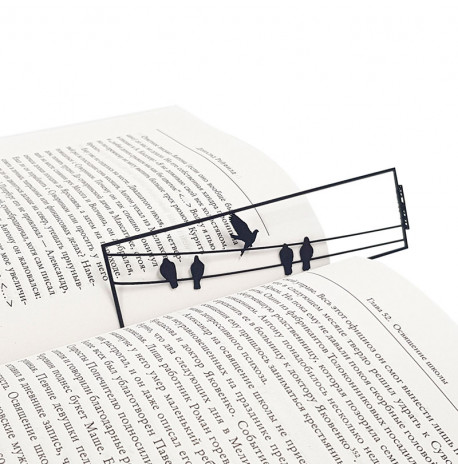 Закладка для книг «Птахи на дротах»