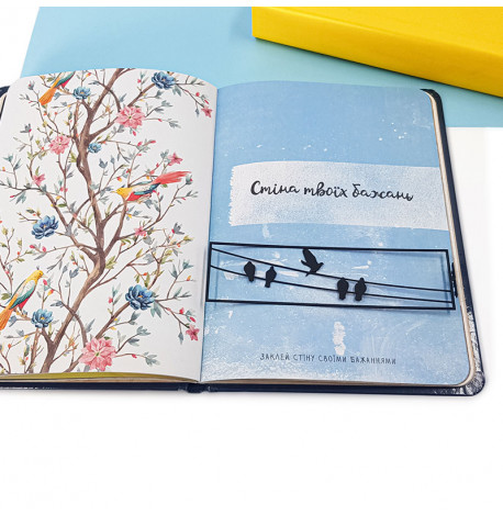 Закладка для книг «Птахи на дротах»