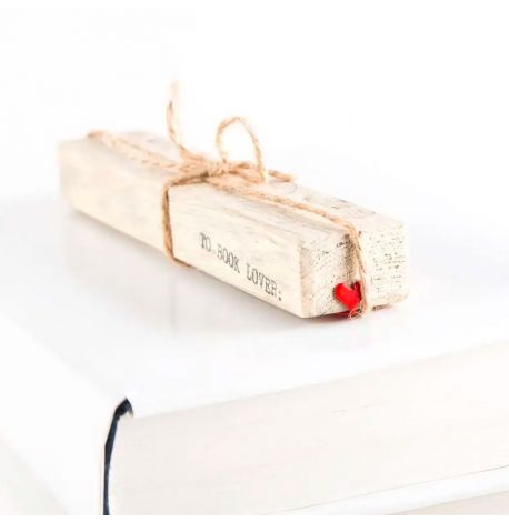 Закладка для книг «Серце» (червона)