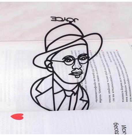 Закладка для книг «Джеймс Джойс»