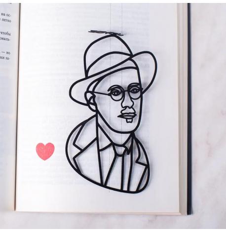 Закладка для книг «Джеймс Джойс»