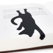 Закладка для книг «Кіт дістає книгу з полиці»