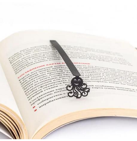 Закладка для книг «Осьминог»