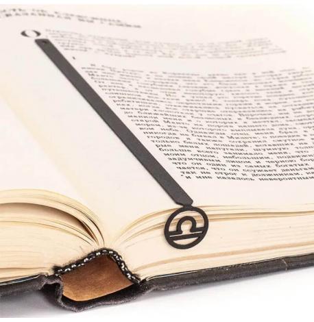 Закладка для книг «Знак зодиака Весы»