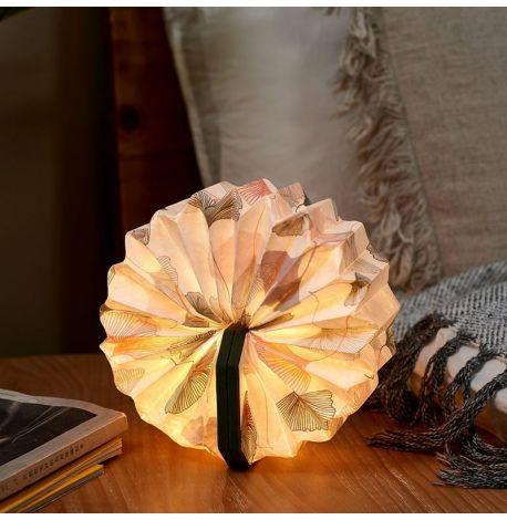 Светильник-гармошка Gingko Velvet Accordion Green