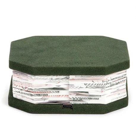 Светильник-гармошка Gingko Velvet Accordion Green