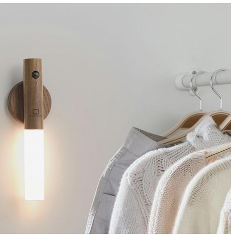 Cветильник с магнитом Gingko Baton Walnut (орех)