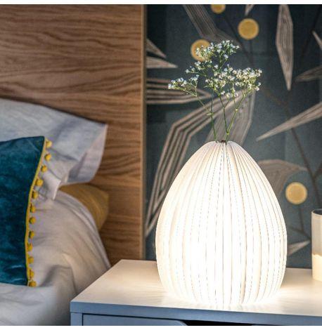 Світильник-ваза Gingko Smart Vase Light Walnut