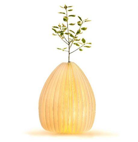 Світильник-ваза Gingko Smart Vase Light Walnut