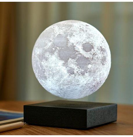 Левитирующий светильник Gingko Moon Lamp (черный)
