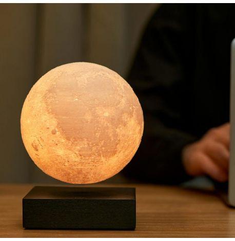 Левитирующий светильник Gingko Moon Lamp (черный)