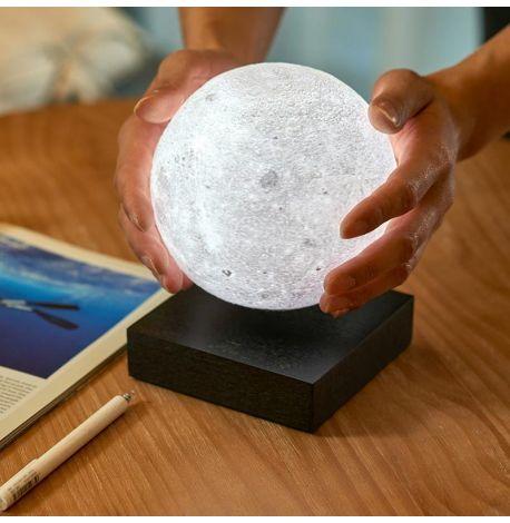 Левитирующий светильник Gingko Moon Lamp (черный)