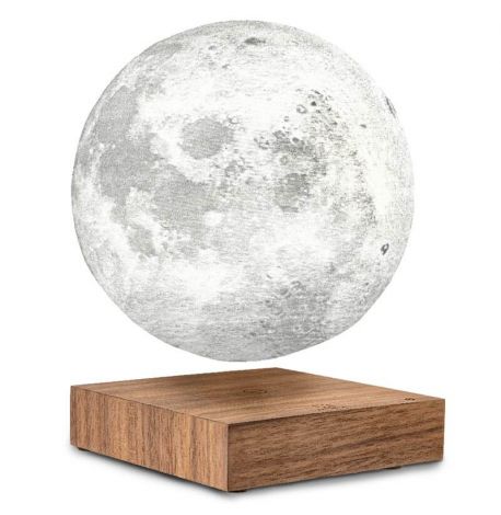 Левітуючий світильник Gingko Moon Lamp (горіх)