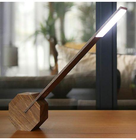 Настільний світильник Gingko Octagon One (горіх)