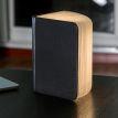 Светильник-книга Gingko Smart Book натуральная кожа (черный)