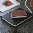 Светильник-книга Gingko Smart Book натуральная кожа (черный)