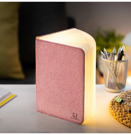 Светильник-книга Gingko Smart Book Urban (розовый)