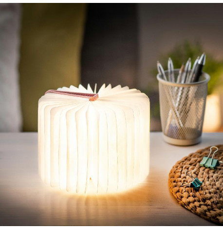 Світильник-книга Gingko Smart Book Urban Mini (рожевий)