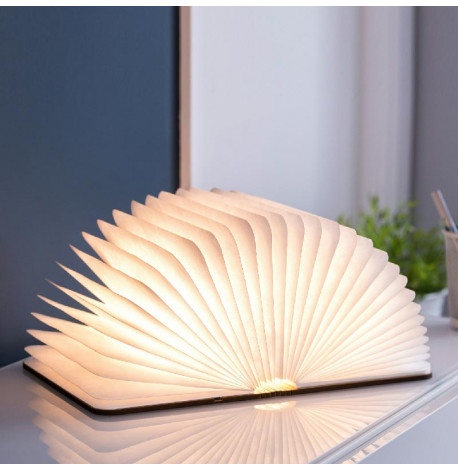 Светильник-книга Gingko Smart Book Walnut (орех)