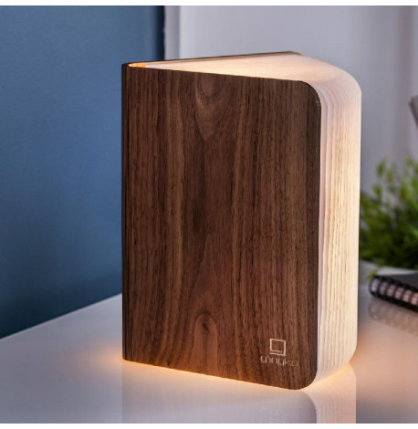 Светильник-книга Gingko Smart Book Walnut (орех)