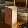 Светильник-книга Gingko Smart Book Mini (натуральная кожа)