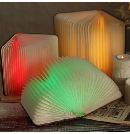 Светильник-ночник "Книга L" (клен)